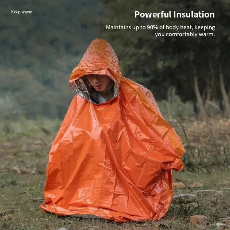 Emergency Survival Rain Hot Po - Emergency Poncho Rain ulasan dan harga